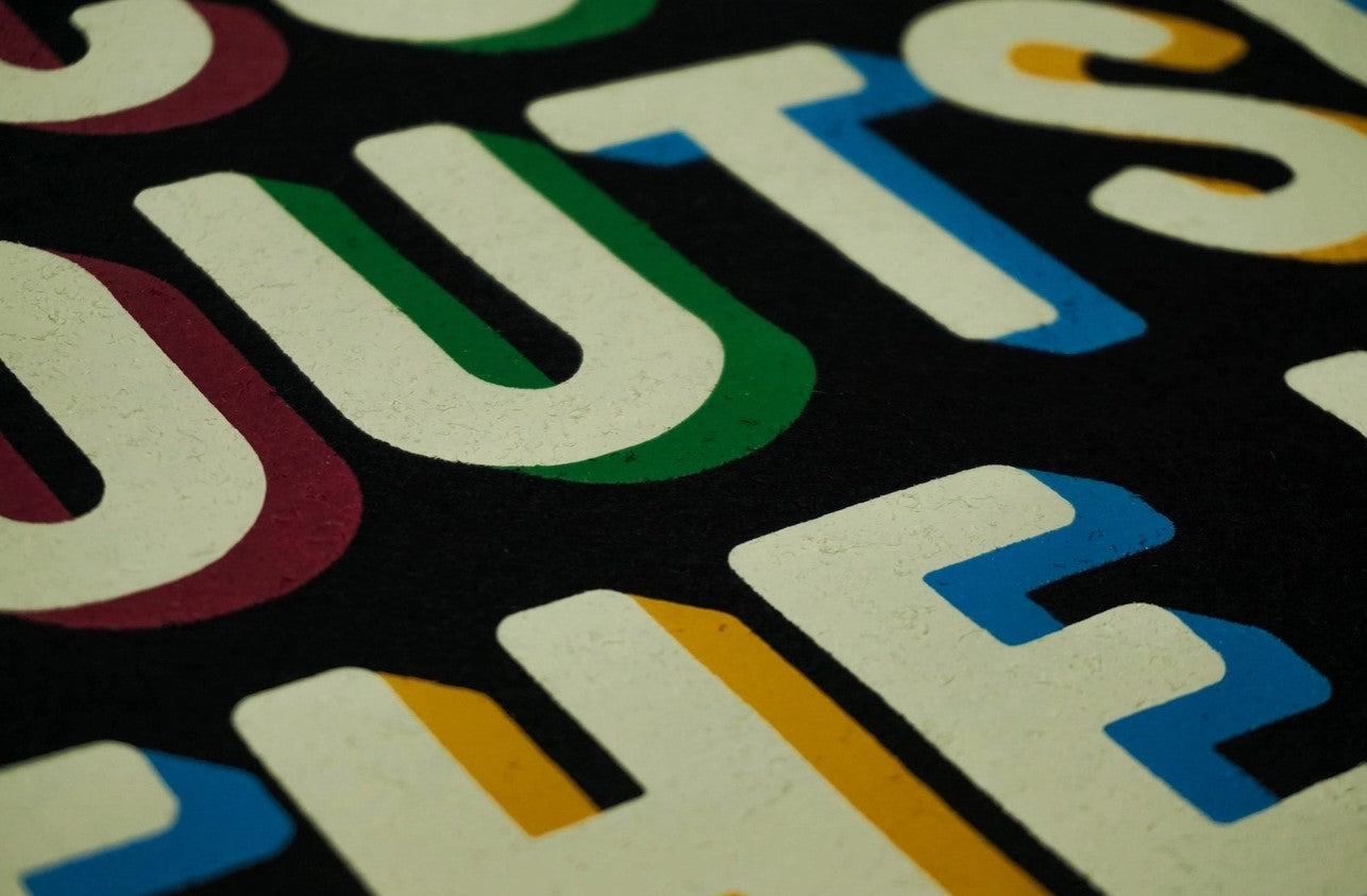 Color Outside the Lines Flag