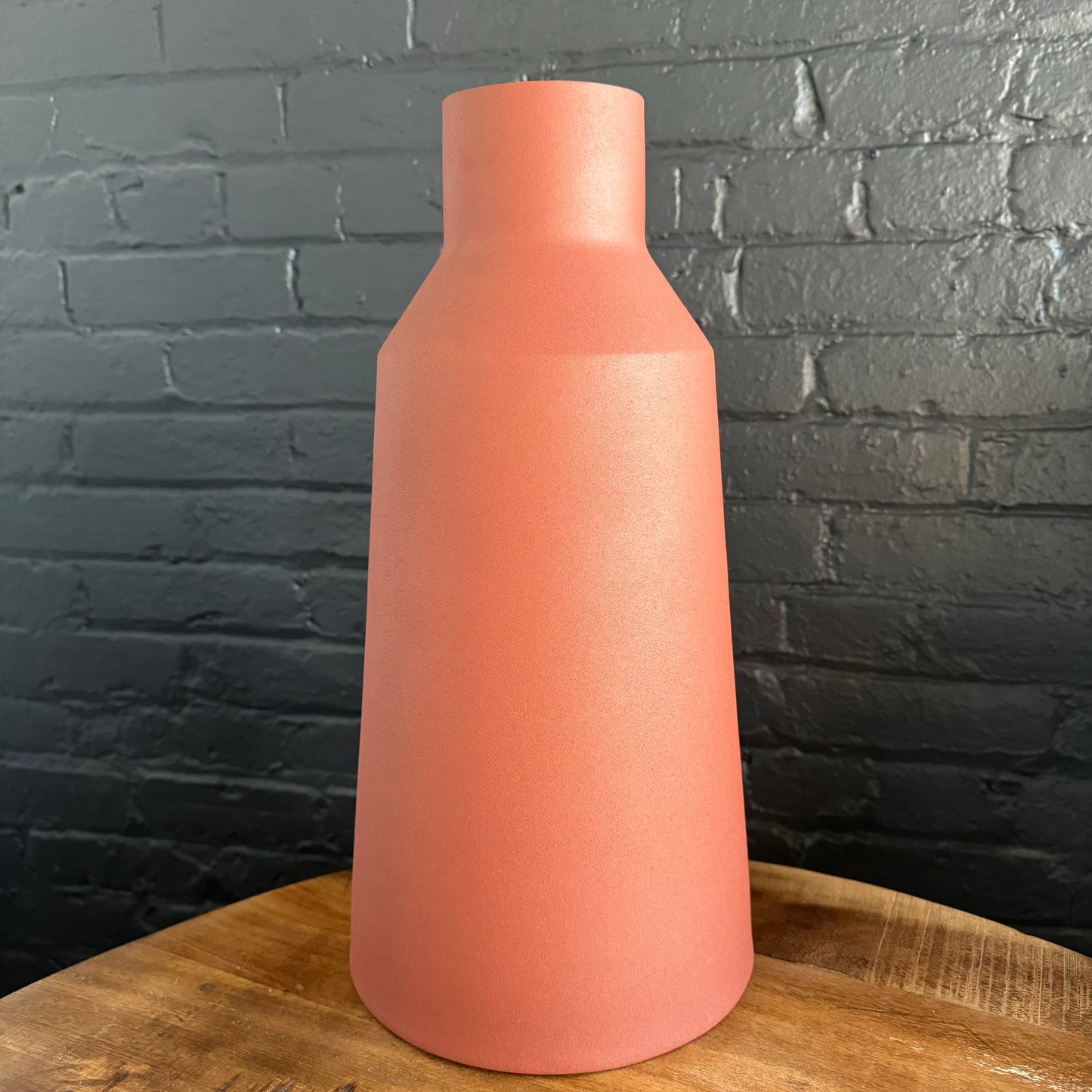 Rust Metal Vase Large