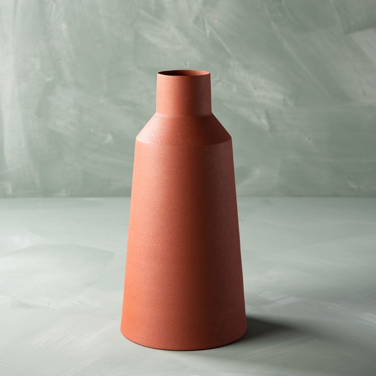 Rust Metal Vase Large