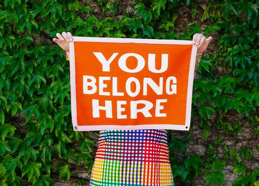 You Belong Here Flag