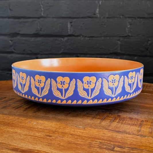 Teppi Imprint Serving Bowl