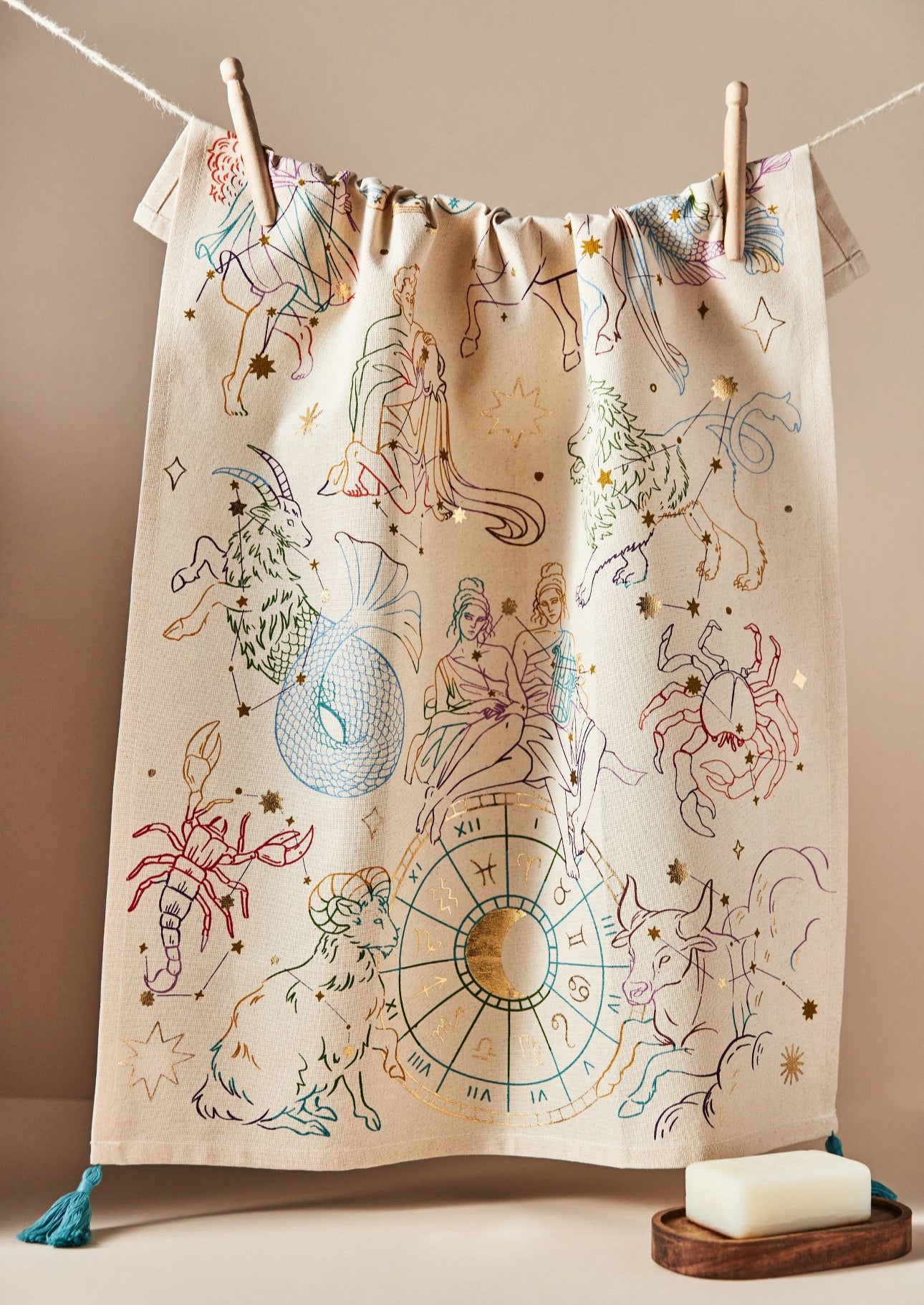 Zodiac Dishtowel