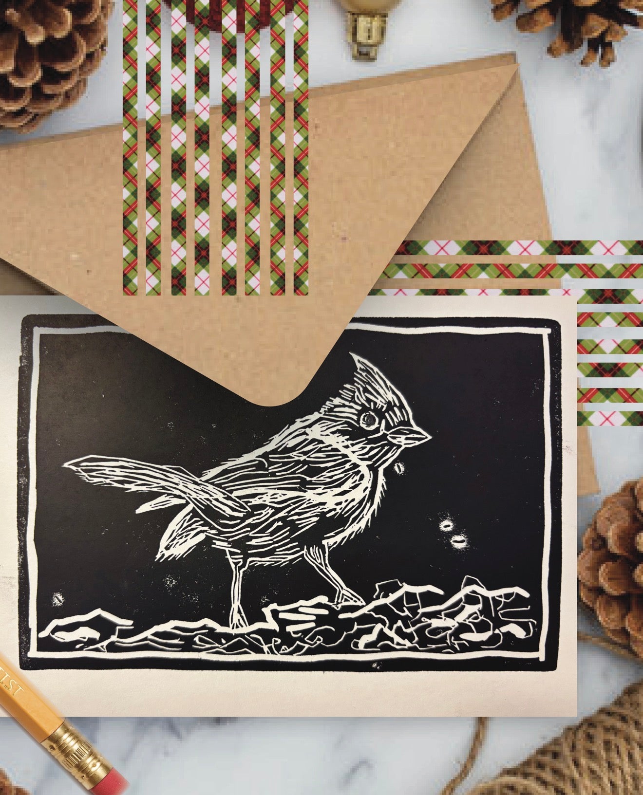Holiday Greeting Card Printmaking Workshop